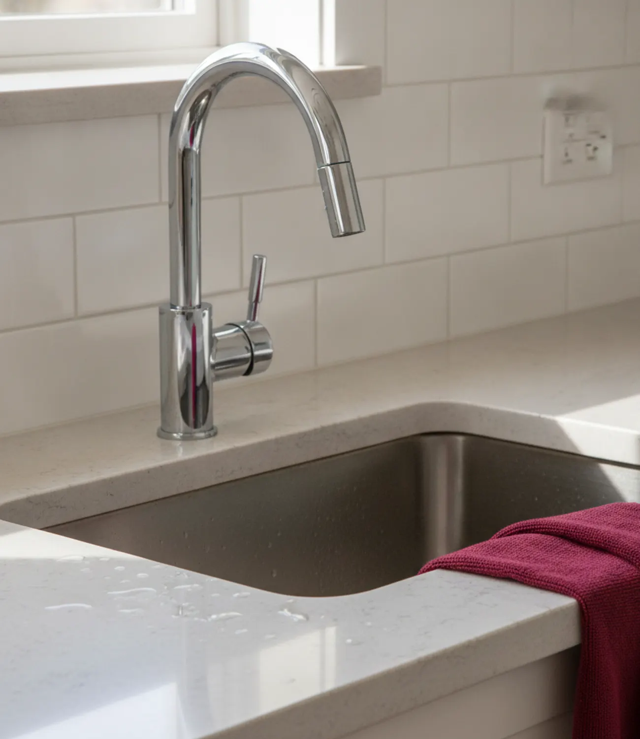 Detailed deep cleaning of a kitchen